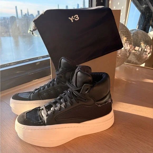 Yohji Yamamoto Y-3 Centennial High Shoes Unisex - Picture 4 of 7
